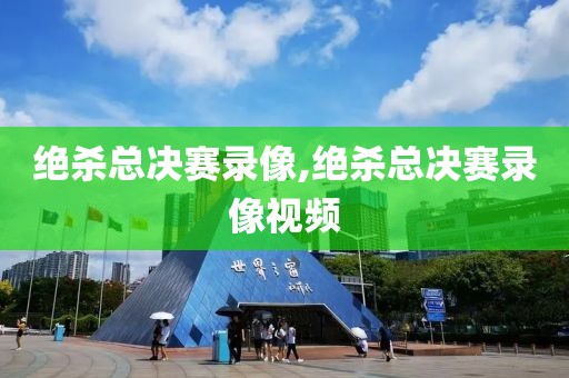 绝杀总决赛录像,绝杀总决赛录像视频