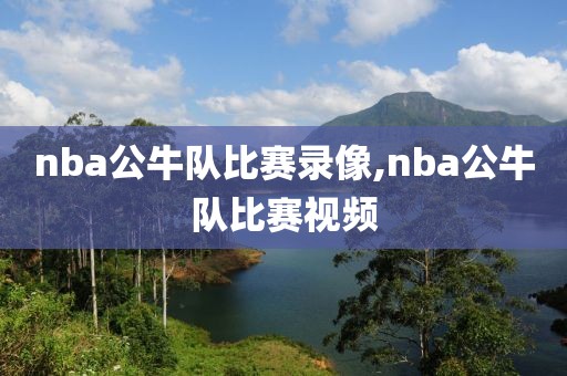 nba公牛队比赛录像,nba公牛队比赛视频