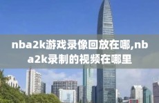 nba2k游戏录像回放在哪,nba2k录制的视频在哪里