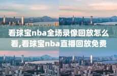 看球宝nba全场录像回放怎么看,看球宝nba直播回放免费