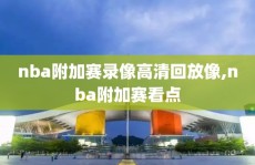 nba附加赛录像高清回放像,nba附加赛看点