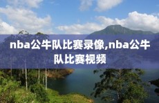 nba公牛队比赛录像,nba公牛队比赛视频