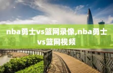 nba勇士vs篮网录像,nba勇士vs篮网视频